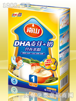 DHA麥芽+奶營(yíng)養(yǎng)米粉