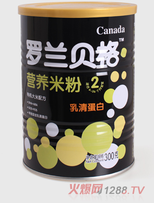羅蘭貝格聽裝乳清蛋白營(yíng)養(yǎng)米粉2段