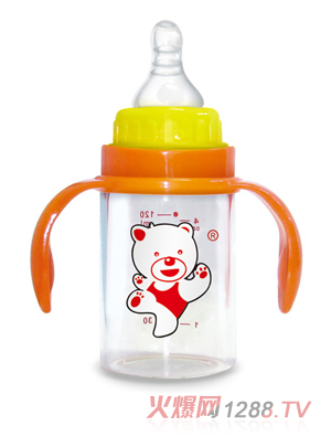 Babykin（貝沁）標口直身高硼硅玻璃奶瓶120ML