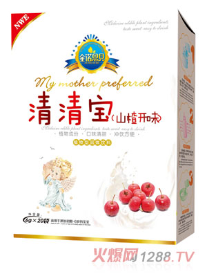 金諾恩貝山楂開味清清寶盒裝