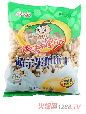 健兒樂(lè)蔬菜蛋奶餅干