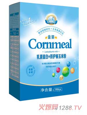 兒葆乳清蛋白+鐵護(hù)暢金裝玉米粉