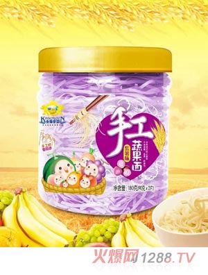 金盾愛(ài)嬰手工面紫薯味