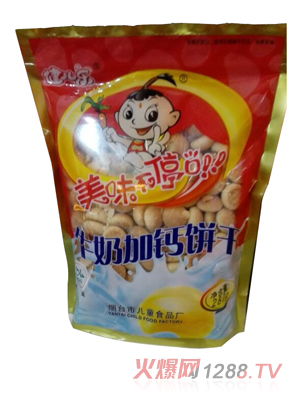 健兒樂(lè)牛奶加鈣餅干