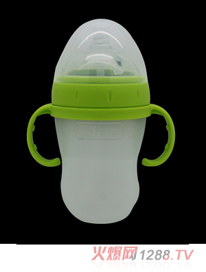 優(yōu)優(yōu)貝比 240ml 廣口徑真乳實感硅膠奶瓶