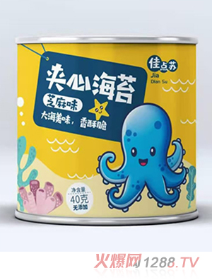 佳點(diǎn)蘇夾心海苔 芝麻味