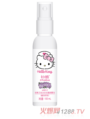 Hello Kitty初酷銀離子免洗手抗菌噴霧劑（植物萃?。?00ml